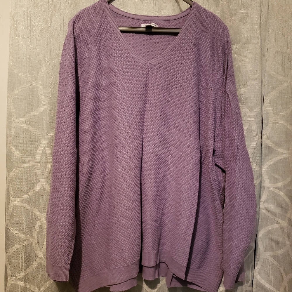 Croft & Barrow 3x purple sweater